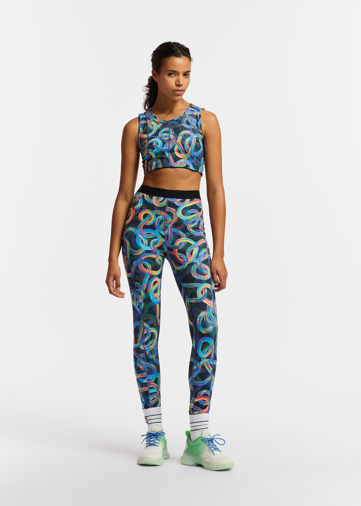 Essentiel Antwerp x UNRUN print leggings