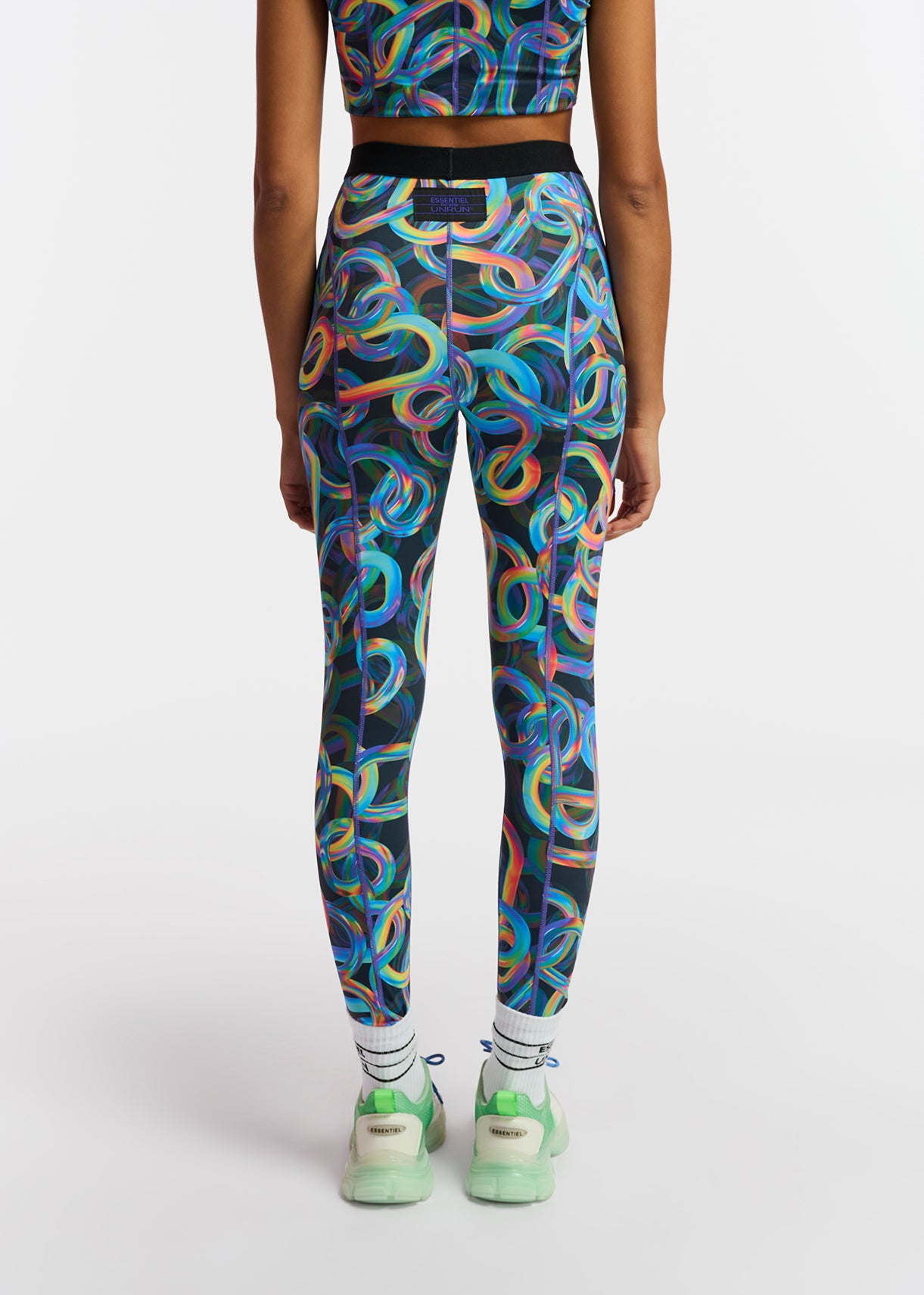 Essentiel Antwerp x UNRUN print leggings