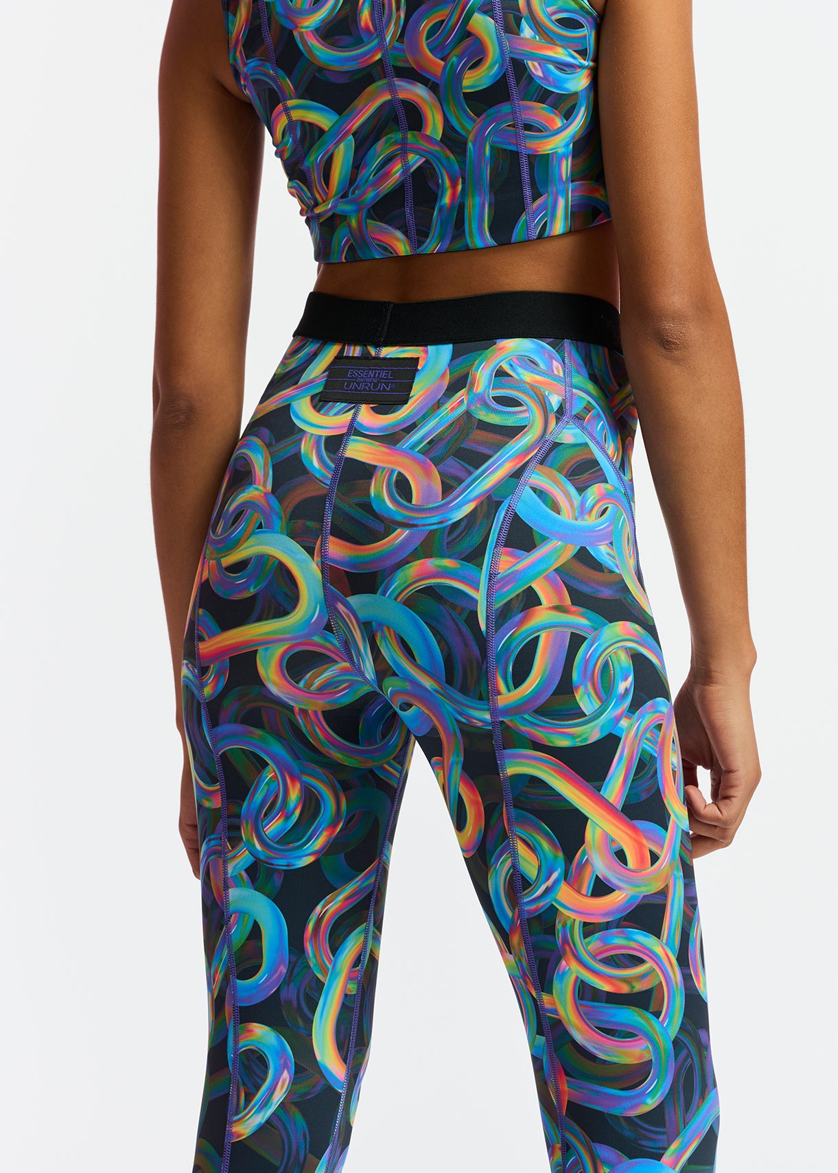 Essentiel Antwerp x UNRUN print leggings