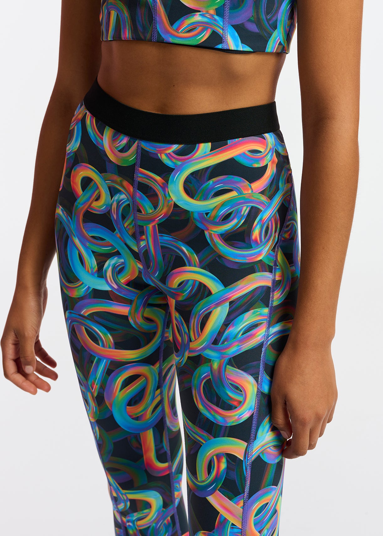 Essentiel Antwerp x UNRUN print leggings